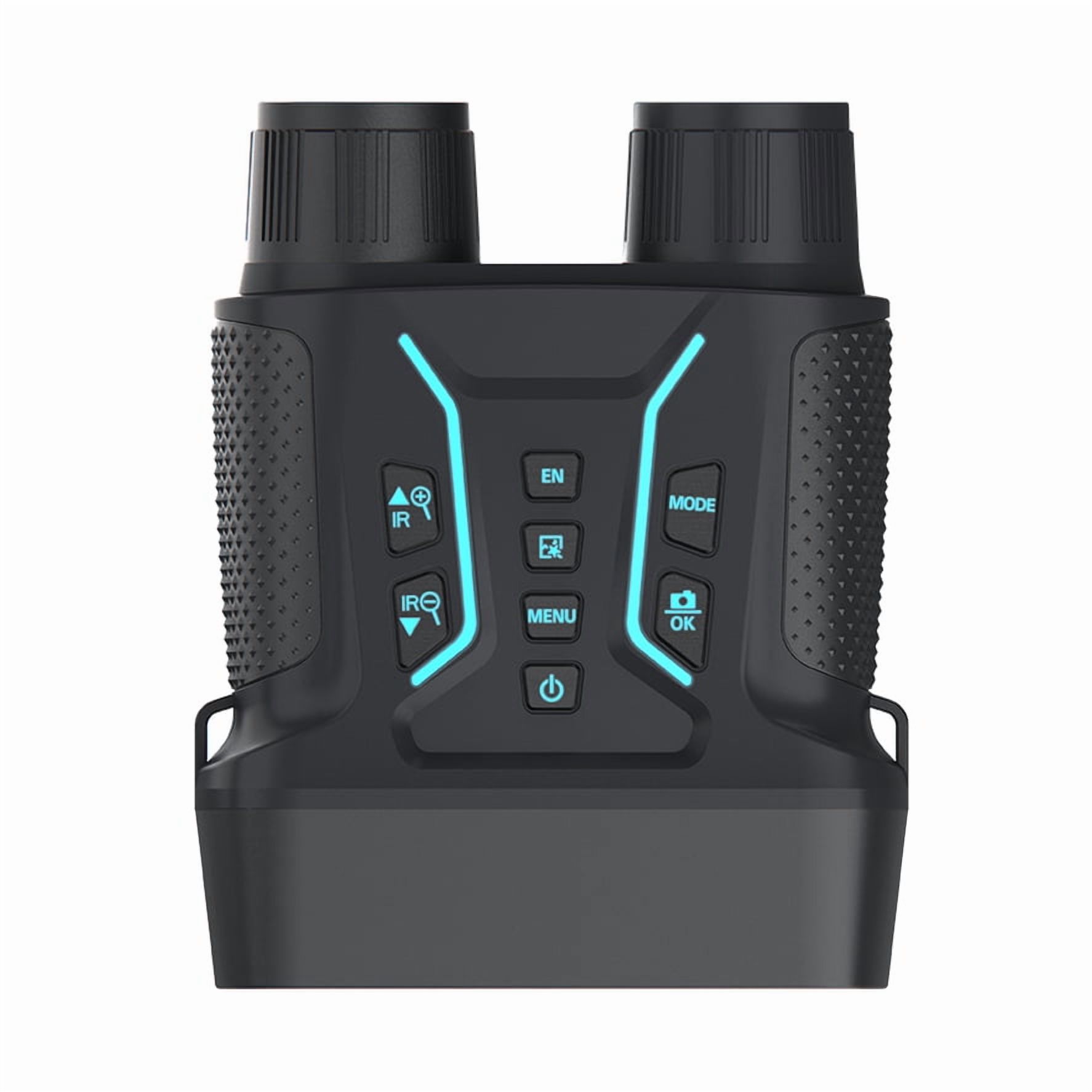BekinTek Full Color 4K 36MP Night Vision Binoculars Rechargeable Digital Telescope Infrared Night View NVG Goggles 400m Full Dark Observe with Starlight Sensor 7x IR 8x Zoom Large HD Screen