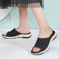 thumbnail image 2 of Mostsola Slippers for Women Casual Mesh Slip on Shoes Open Toe Arch Support Slides Sandals, 2 of 9
