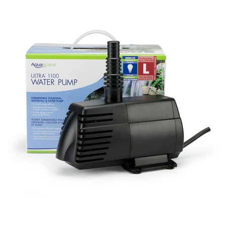 - Aquascape Ultra Submersible Fountain with Waterfall and Pond Pump