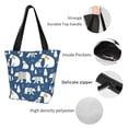 thumbnail image 4 of Disketp cute winter bear Bolsa de Hombro Casual para Mujer, Bolso Cruzado para Compras, Viajes y Uso Diario, 4 of 6