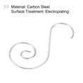 thumbnail image 4 of Uxcell Christmas Ornaments Hooks 120 Pack S Shape Hooks Wire Metal Hanging for Christmas Tree Decorations, Silver Tone, 4 of 5