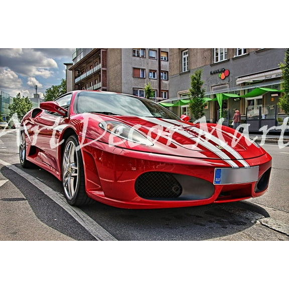 Ferrari F4302 - CANVAS OR FINE PRINT WALL ART