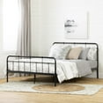 thumbnail image 1 of South Shore, Plenny collection, Metal Platform Bed, 1 of 9