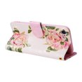 thumbnail image 5 of Compatible avec iPhone 8/7 Étui Rétro Fleur Dorée Portefeuille en Cuir PU Blocage RFID, 5 of 5