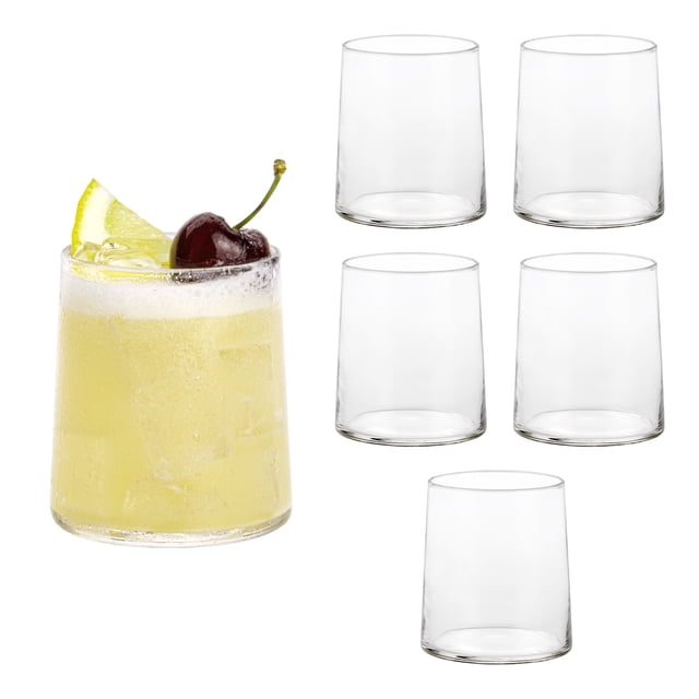 Elixir Yxo Juego de 6 Vasos de Vidrio Modernos de 270 ml