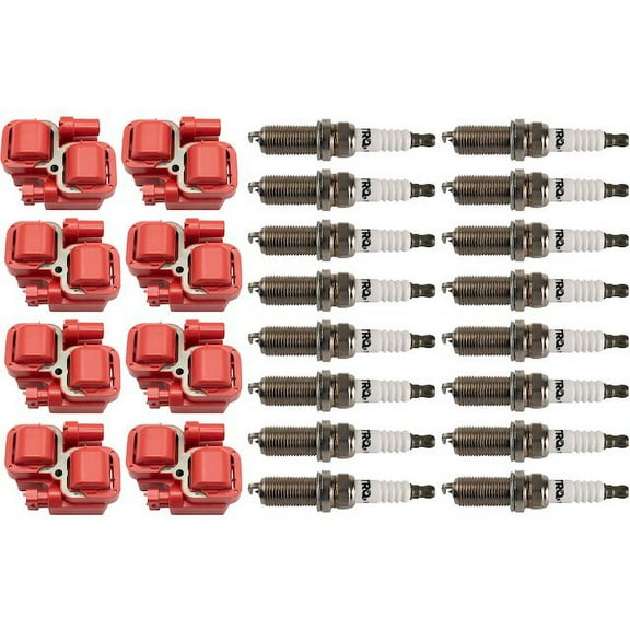 Ignition Coil and Spark Plug Kit 24 Piece - Compatible with 2001 - 2002 Mercedes-Benz S55 AMG
