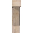 thumbnail image 2 of Ekena Millwork 7 1/2"W x 30"D x 30"H Traditional Block Smooth Bracket w/ Offset Brace, Douglas Fir, 2 of 25