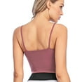 thumbnail image 6 of FANNYC Ladies Gym Sports Bra Vest Tank Cropped Tops Womens Yoga Underwear Padded Bras Womens Sports Yoga Bra Vest Push up Padded Brassiere Fitness Underwear Ladies Seamless Bras Stretcy, 6 of 6