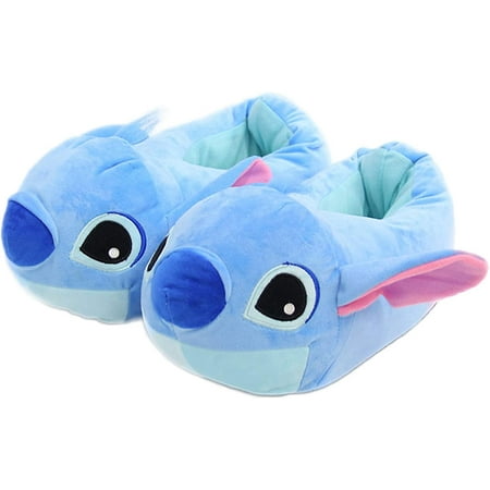 

[Newest] Lovely Lilo Stitch Slippers Warm Soft Shoes Homewear for Men Women