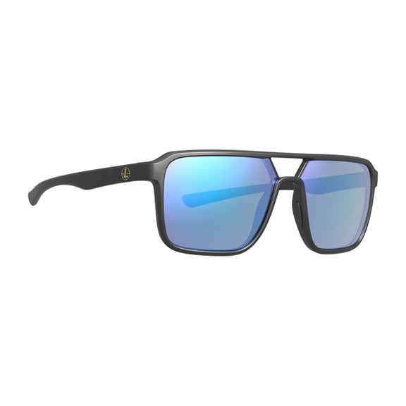 LEUPOLD Bridger Matte Black/Blue Mirror Sunglasses (186748)