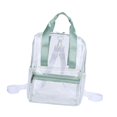 thumbnail image 2 of Mochila de PVC Salvador Mochila Escolar Impermeable Verde, 2 of 10