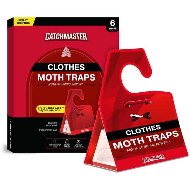 Trampas para polillas Catchmaster PheroGuard XL, paquete de 6