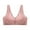 Pink, variant on nerohusy Front Closure Bra for Seniors,Bra for Older Women Front Closure,Women's Wireless Posture Bra Smooth Back No Underwire Comfort Push up Bra,Brown,L