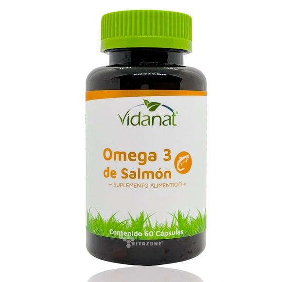Omega 3 de Salmón 60 cápsulas Vidanat Vidanat VDTOMEGA3DESALMON