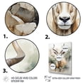 thumbnail image 3 of Designart "Africa Antelopes beauty" African Canvas Art Print, 3 of 5
