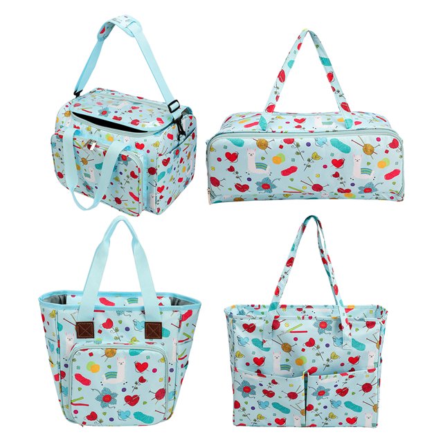 Bolsa de Tejer Impermeable Hugo Ganchos de Ganchillo Almacenamiento de Herramientas grandes bolsas de tejido de punto