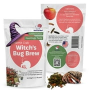 Snout and Shell Witch’s Bug Brew Hermit Crab Food – Limited Edition Halloween Blend with Pumpkin, Insects, Fruits & Vegetables – 2 oz (56g) Natural Protein-Rich Mix