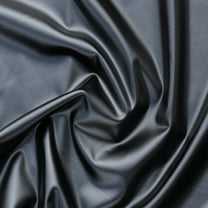 Black Smooth Shine Spandex fabric for fashion and upholstery