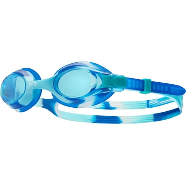 TYR Kids' Swimple Goggles - Blue Tie Dye