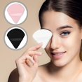 thumbnail image 5 of 12 piezas de soplo de polvo para cara, triángulo, soplo de maquillaje para polvo suelto, base cosmética suave para el cuerpo, esponja, polvo mineral, herramienta de maquillaje seco, 5 of 5