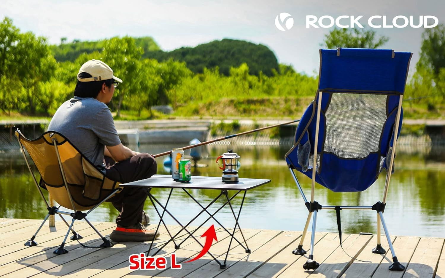 Largest Size Ultralight Folding Camping Table, Aerospace Aluminum Backpacking Table with Detachable 600D Polyester Storage Bag, Upgraded Nylon Hinges Supports 60 LBS for Hiking Fishing Beach Picnic