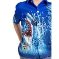 thumbnail image 3 of Monster Jam Megladon Toddler Boys Button Shirt with Short Sleeves, Sizes 12M-5T, 3 of 8