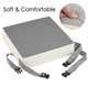 thumbnail image 3 of Asiento elevador CAVWVTYU PU impermeable para mesa de comedor gris, 3 of 6