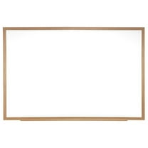 Pemberly Row 36.5" x 48.5" Wood Frame Ceramic Magnetic Whiteboard