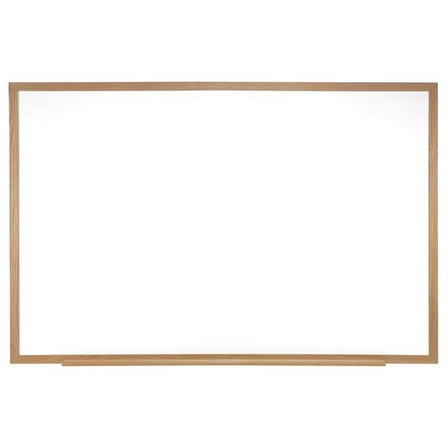 Pemberly Row 36.5" x 48.5" Wood Frame Ceramic Magnetic Whiteboard