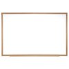 Ghent 36.5" x 60.5" Wood Frame Non-Magnetic Whiteboard