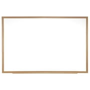 Ghent 36.5" x 60.5" Wood Frame Non-Magnetic Whiteboard