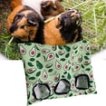 thumbnail image 4 of Bolsas de alimentación para almacenamiento de de Guinea, prácticas con 2 hebillas de metal, ligeras Aguacate Talla L jinwen Comedero de heno para conejos, 4 of 8