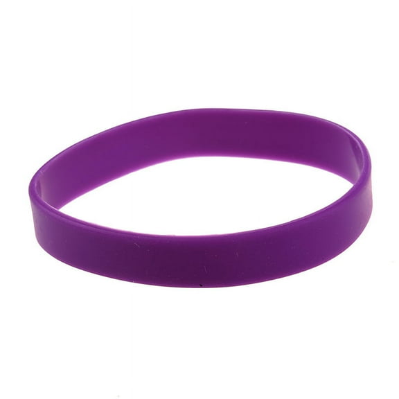 Fashion Silicone Rubber Elasticity Wristband Wrist Band Cuff Bracelet Bangle G2936
