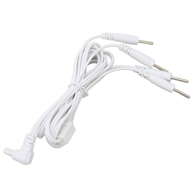 Fil Chauffant d'Électrode Tens 2,35mm 3,94 Pieds Unité de Remplacement Fil Connecteur Câbles pour Instruments d'Électrothérapie
