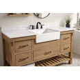 thumbnail image 2 of Marina 55" Bathroom Vanity Weathered Fir Finish, 2 of 11