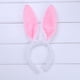 thumbnail image 5 of L Vestido tutú con lazo y cuello halter de tul rosa con cola de conejo para niñas con diadema con orejas de conejo disfraz de Cosplay para fiesta de Carnaval de Halloween de Pascu, 5 of 5