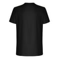 thumbnail image 4 of Chiccall Mens T Shirts Casual Fashion Short Sleeve Crew Neck Graphic Summer Tees Black, 4 of 5