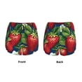 thumbnail image 3 of Balery Strawberry2 Pantalones cortos deportivos para mujer con forro y dos bolsillos, elásticos, para entrenamiento, gimnasio, yoga-Medium, 3 of 7