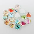 thumbnail image 2 of 10 pc Tree of Life Printed Half Round/Dome Glass Cabochons Mixed Color 25x7mm, 2 of 3