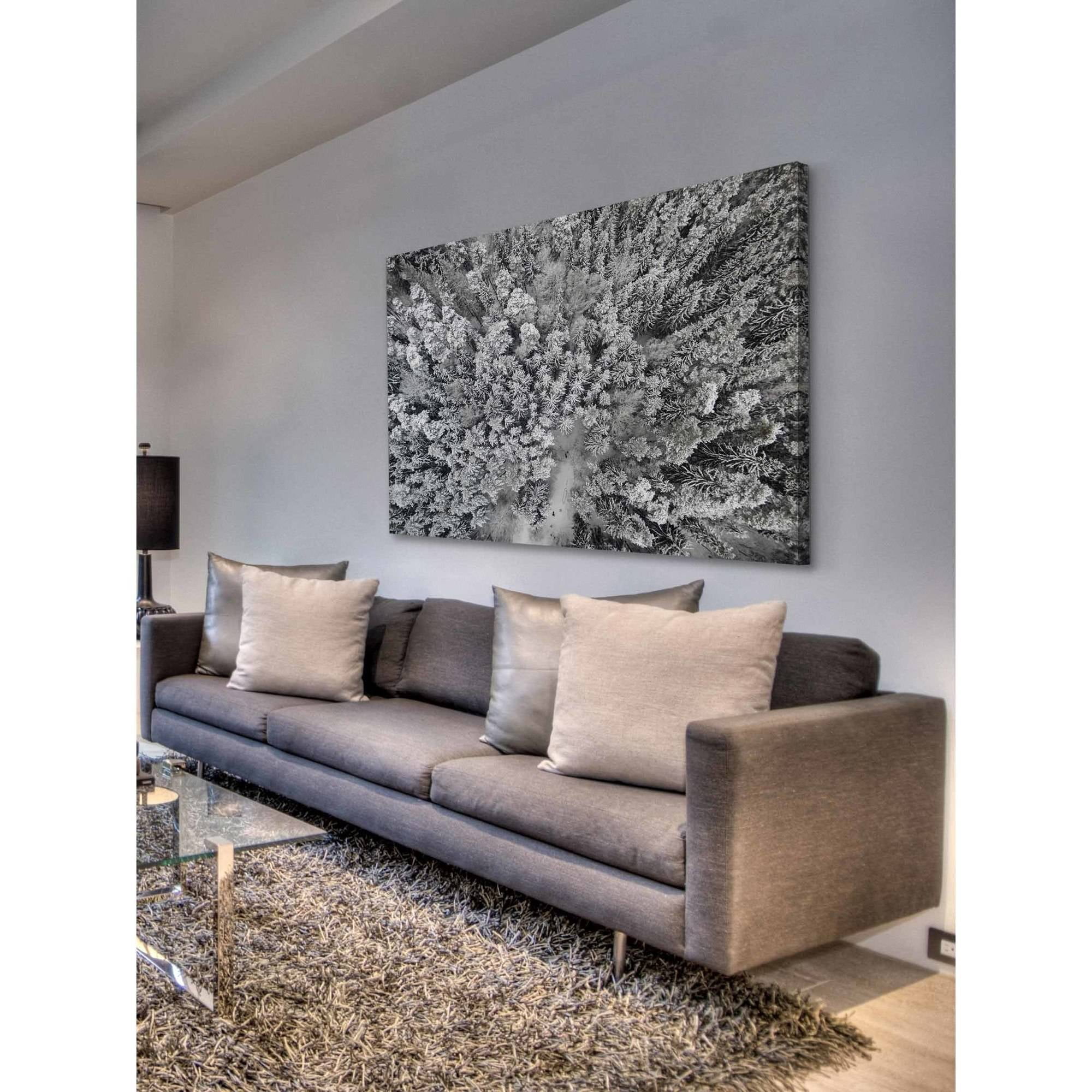 Marmont Hill "Frozen Friends" by Karolis Janulis Painting Print on Wrapped Canvas