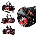 thumbnail image 3 of Seven Starred Ladybird Soccer Bag, Weekender Bag, Shoe Bag, Basketball Bag - 17.7" Sports Bag with Interior Zipper Pocket and Large Capacity, 3 of 6