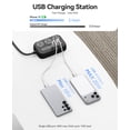 thumbnail image 4 of ORICO 10-in-1 Desktop Power Strip, Upgraded USB C Charging Station with GaN Technology, 6 AC Outlets, 4 USB Ports (2 USB C, 20W PD), Surge Protector, Flat Plug, 5 Colors – For Home Office Dorm(5FT), 4 of 7