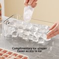 thumbnail image 4 of ZheElen Stackable Ice Tray With Lid For run out during Easy Release And Quick Ice Making Can Withstand, 4 of 6