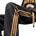 thumbnail image 3 of Pantalones rectos de pierna ancha para hombres Pantalones casuales con cordón y estampado gráfico de retazos holgados, 3 of 8