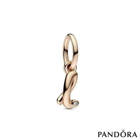 Pandora Letter l Script Alphabet Dangle Charm