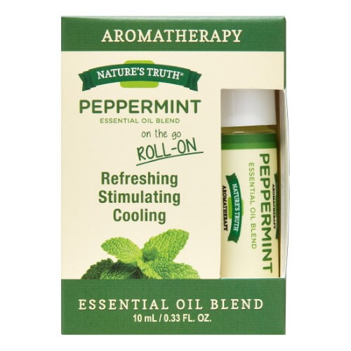 Natures Truth Peppermint Essential Oil Roll on Blend