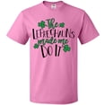 thumbnail image 3 of Inktastic St. Patrick's Day The Leprechauns Made me Do It T-Shirt, 3 of 5