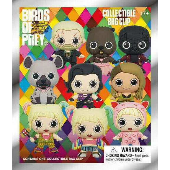 DC Comics Birds of Prey Figural Keychain (1 Random)