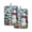 Christmas Scene with Snowman, variant on 2 Pack Pot Holders for Kitchen Heat Resistant Hot Pads Sets for Cooking Baking Cute Cat Pattern