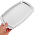 thumbnail image 2 of Stainless Steel Food Plate Meat Plate Meat Tray Snack Dish Flat Plate For Home, 2 of 8